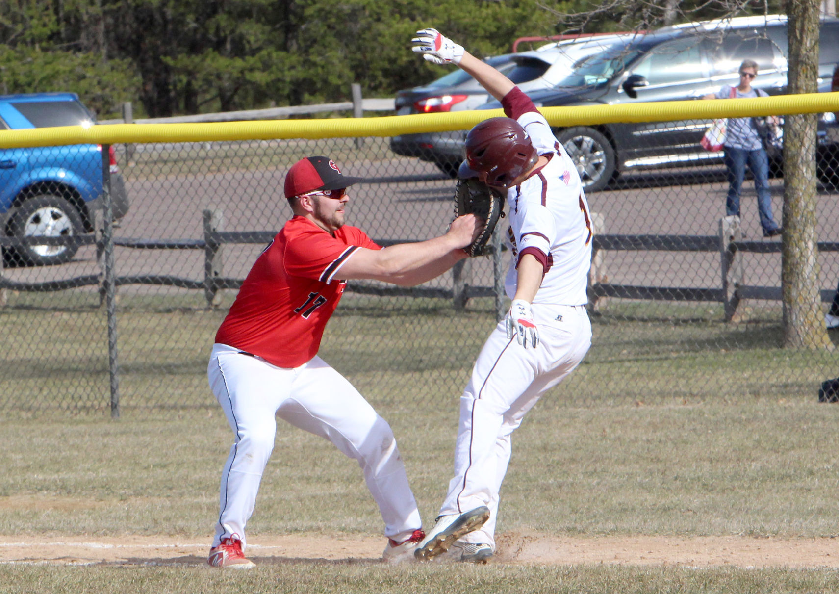 Menomonie at Chi-Hi baseball 4-16-19